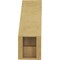 Ekena Millwork 5-inch W x 10-inch D x 14-inch H Merced Rough Cedar Woodgrain TimberThane Knee Brace, Primed BRCUR05X10X14MRCRCPR - alternate 4